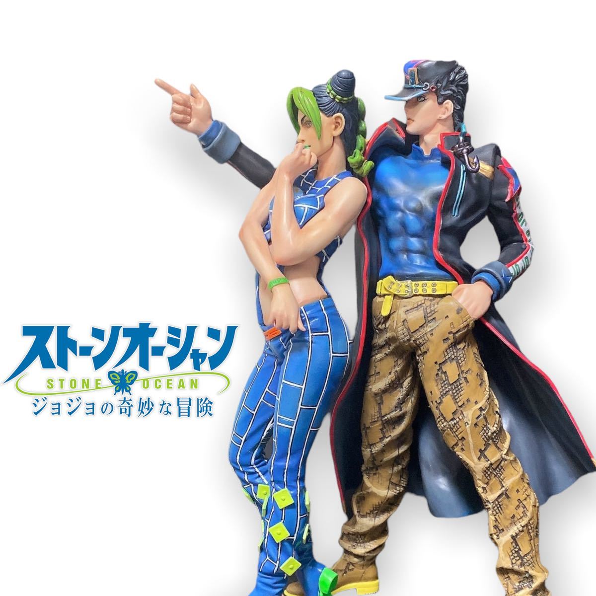 ジョジョ 承太郎 徐倫 空条親子 リペイント フィギュア ジョジョ ジョジョ 承太郎 徐倫 空条親子 リペイント フィギュア ジョジョ