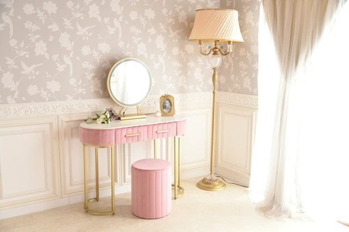  special price! Princess . series pink. .. sama dresser pink stool attaching 