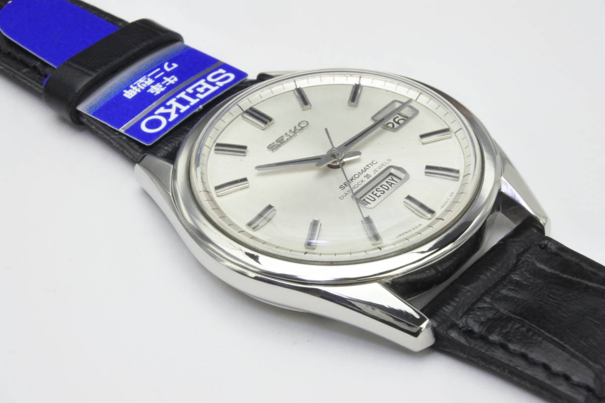 高級化モデル 1967年製 SEIKO セイコーマチック デイデイト 35石 6218-8010 SS 自動巻紳士腕時計 懐かしい逸品