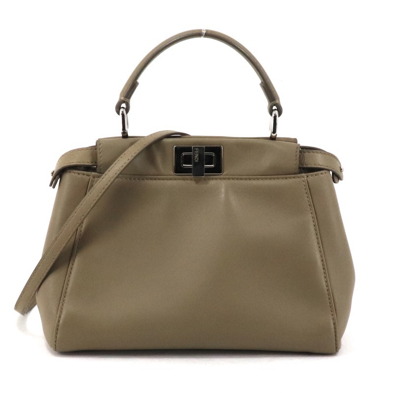 憧れの FENDI フェンディ ピーカブー ラージ 2way ハンドバッグ