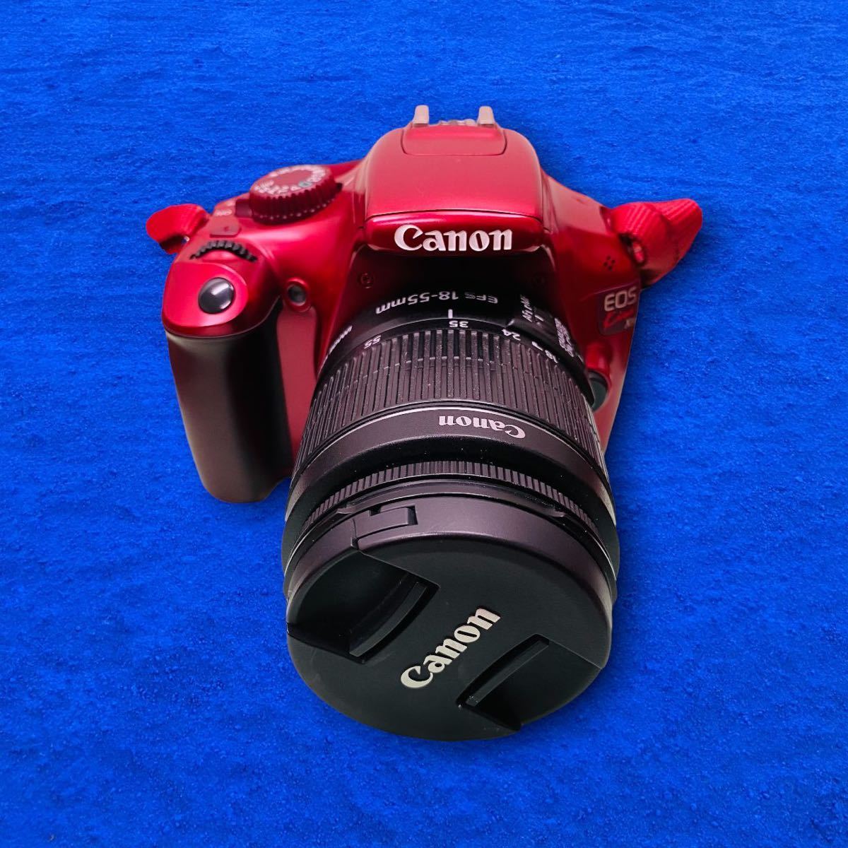 Canon キャノン EOS kiss X50 レンズキット ボディ レンズ EF-S 18-55mm 1:3.5-5.6 IS Ⅱ 中古_画像5