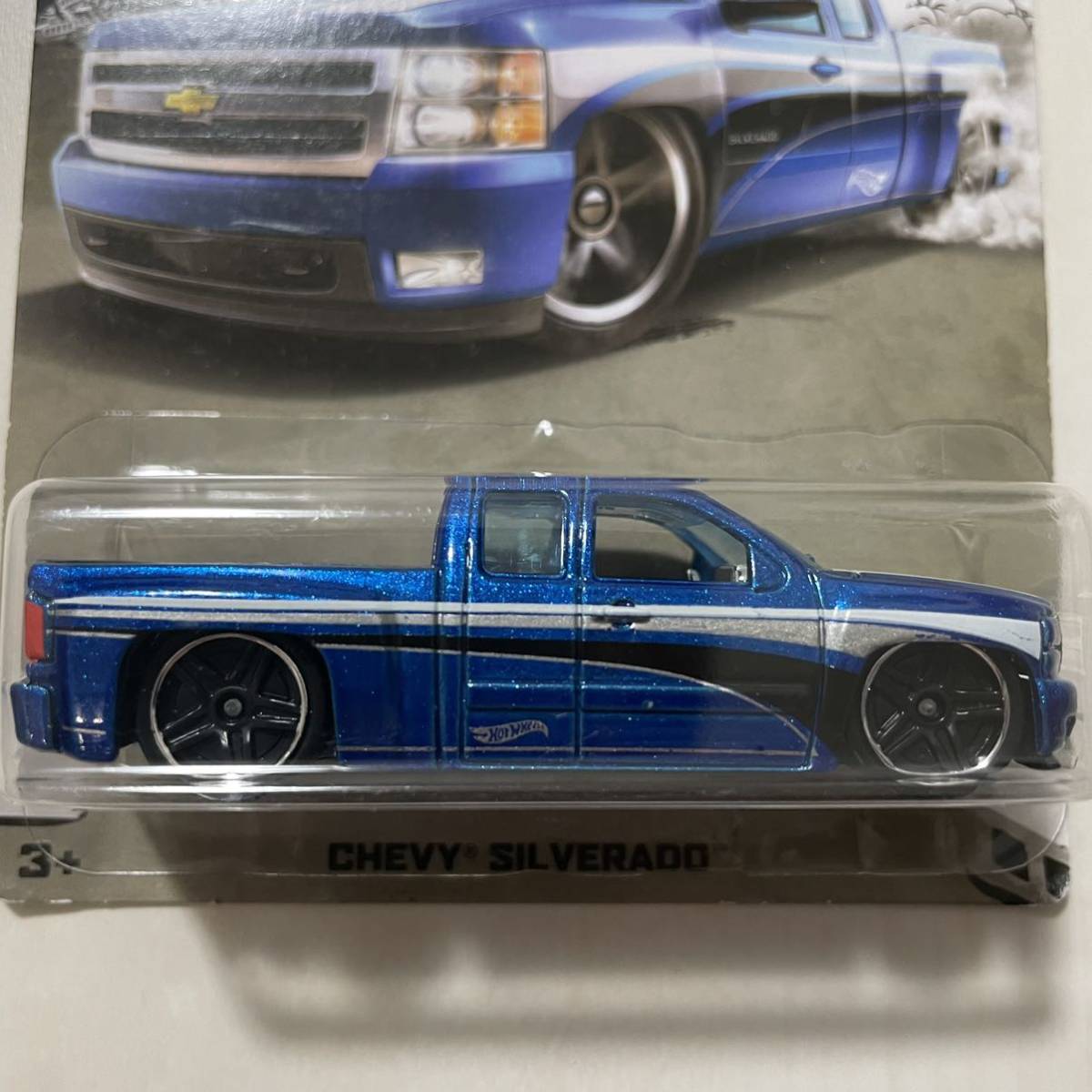 ★日本未発売★ Chevy Silverado 2016 Truck Series ホットウィール シボレー シェビー シルバラード トラックシリーズ アメ車 ミニカーの画像2