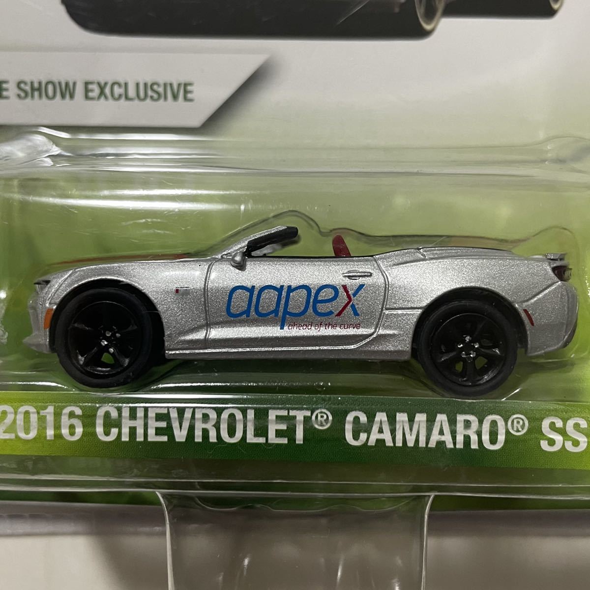 ★グリーンライト★ 2016 Chevrolet Camaro SS aapex Greenlight シボレー カマロ ホットウィール アメ車 ミニカー_画像2