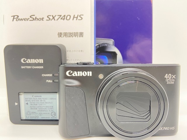 ☆極上美品☆CANON キヤノン PowerShot SX740HS コンパクトデジタル