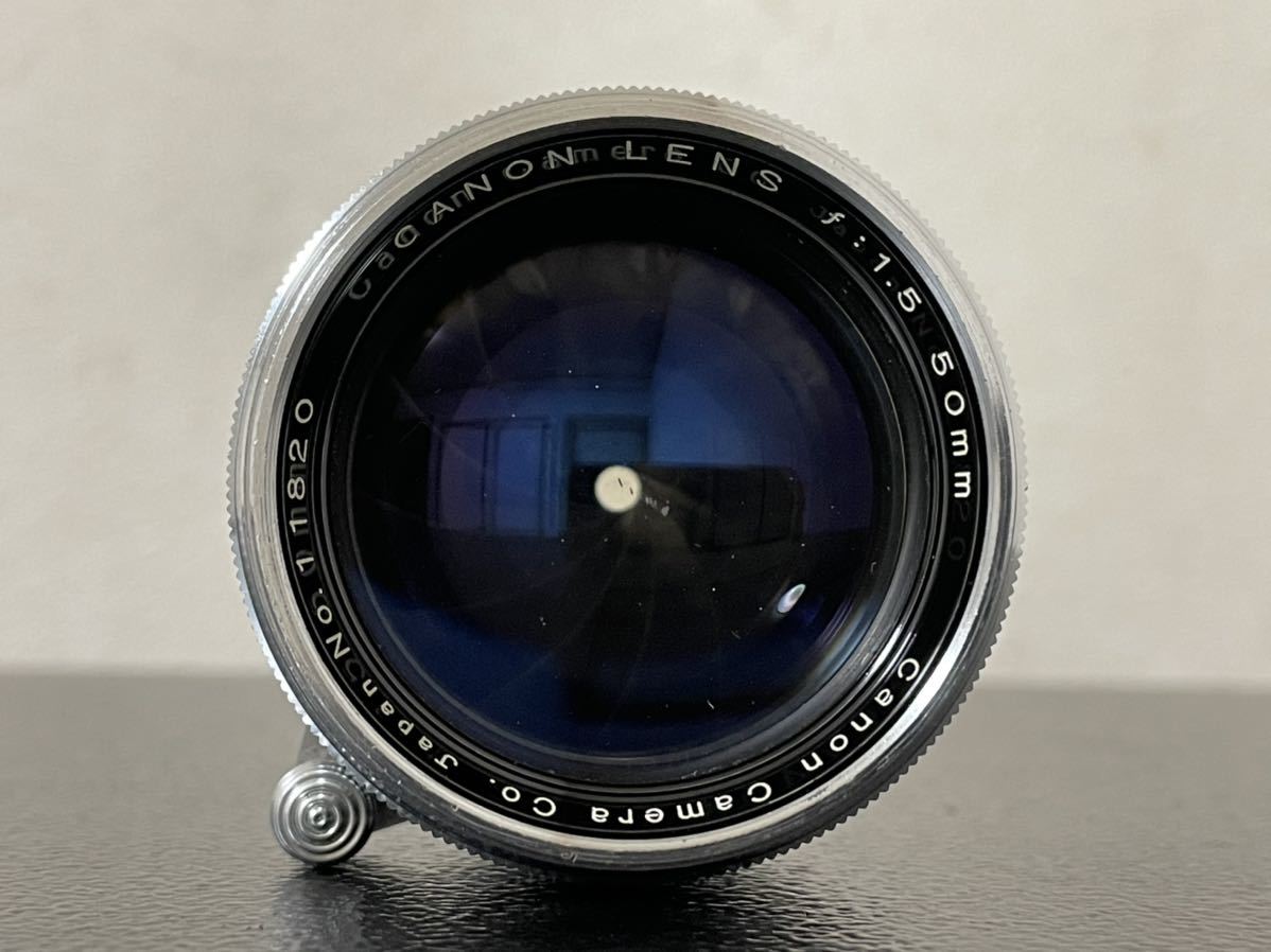 CANON LENS 50mm f1.5 キヤノン レンズ Leica ライカ Lマウント 大口径