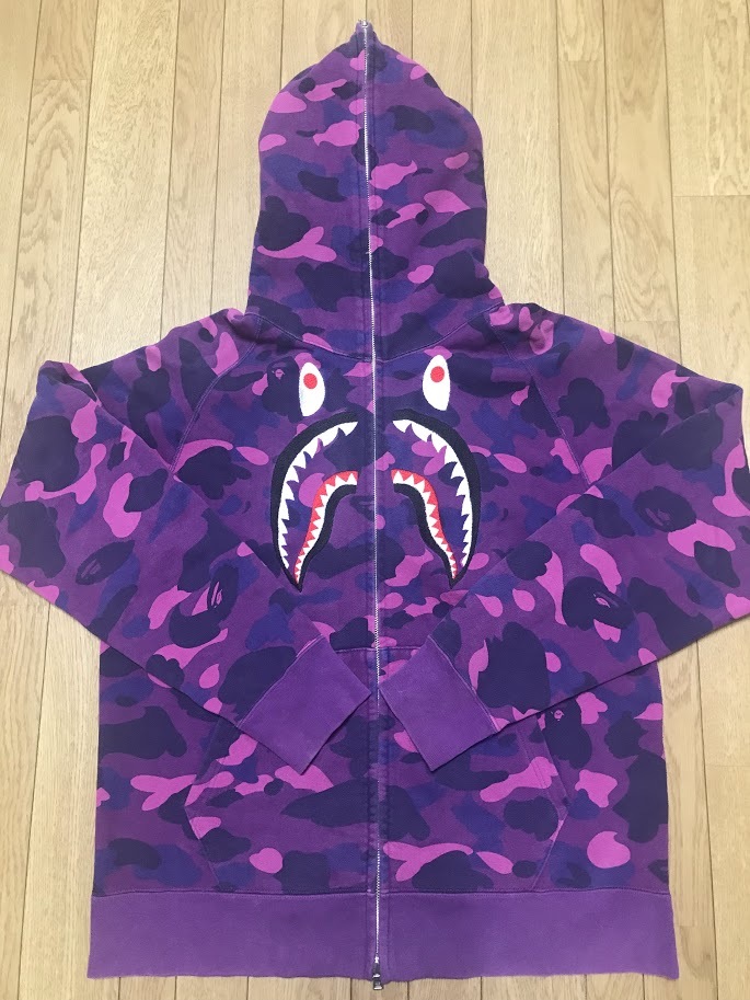APE BAPE DOT shark hoodie シャーク パーカー XXL | lionadm.com.br
