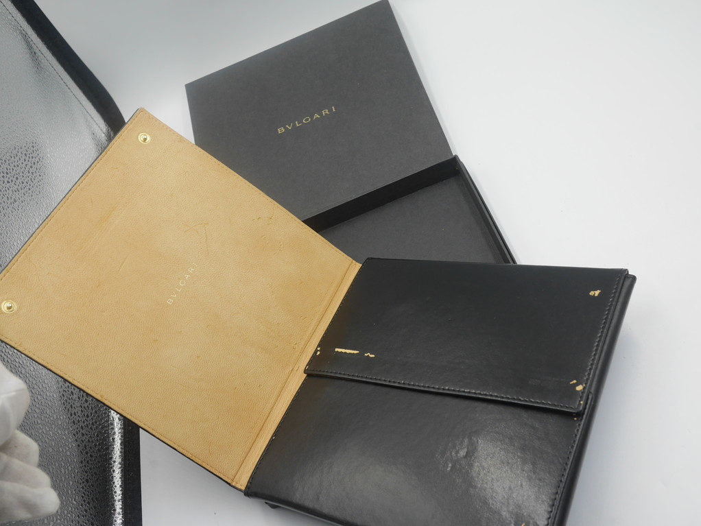 送料込み○○ブルガリ 5連 黒革チョーカー○BVLGARI ネックレス www