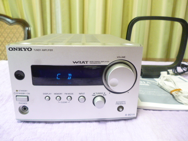R-801A ONKYO INTEC155 - アンプ