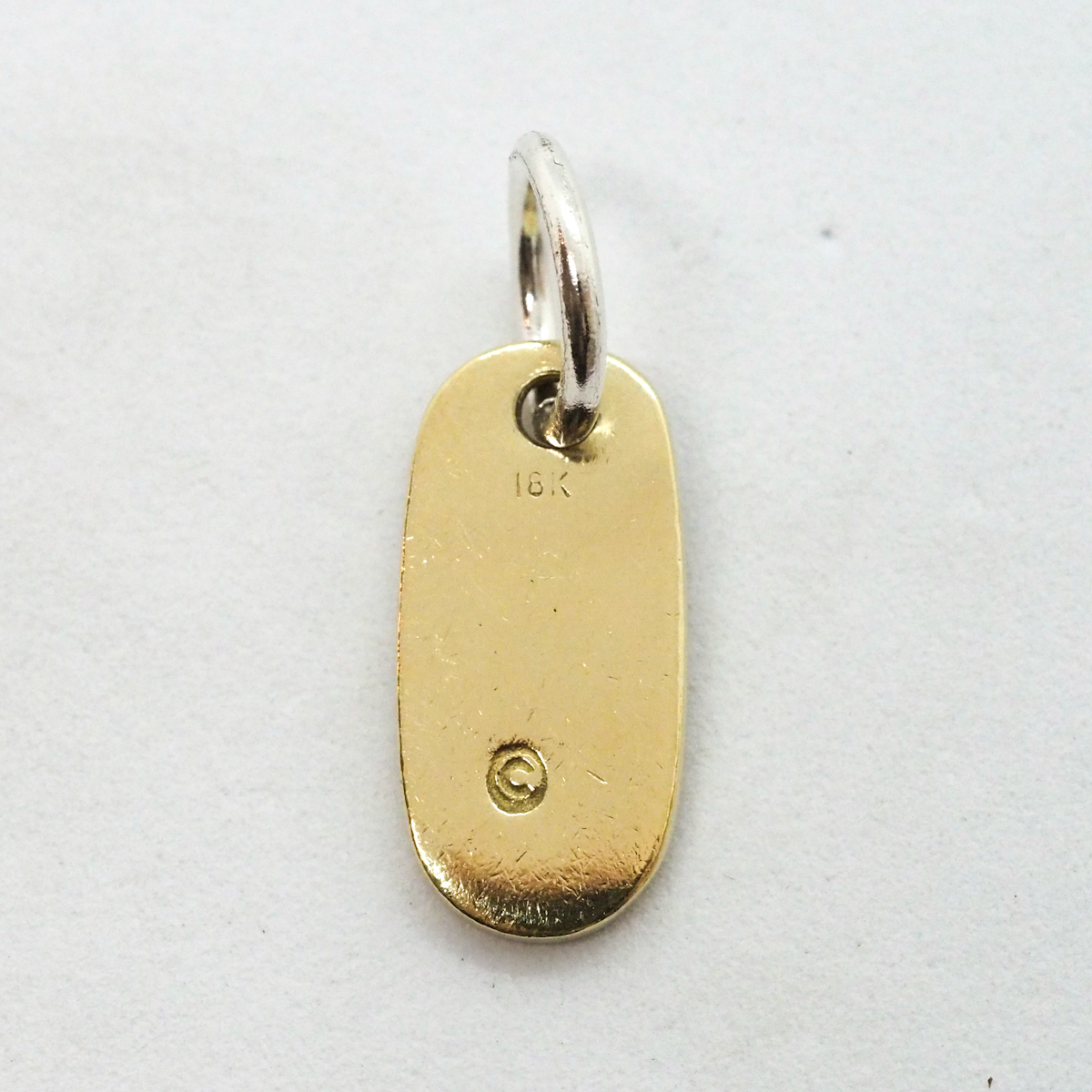 BWL/ビルウォールレザー 18K ゴールド タグ トップ 3.2g アクセサリー