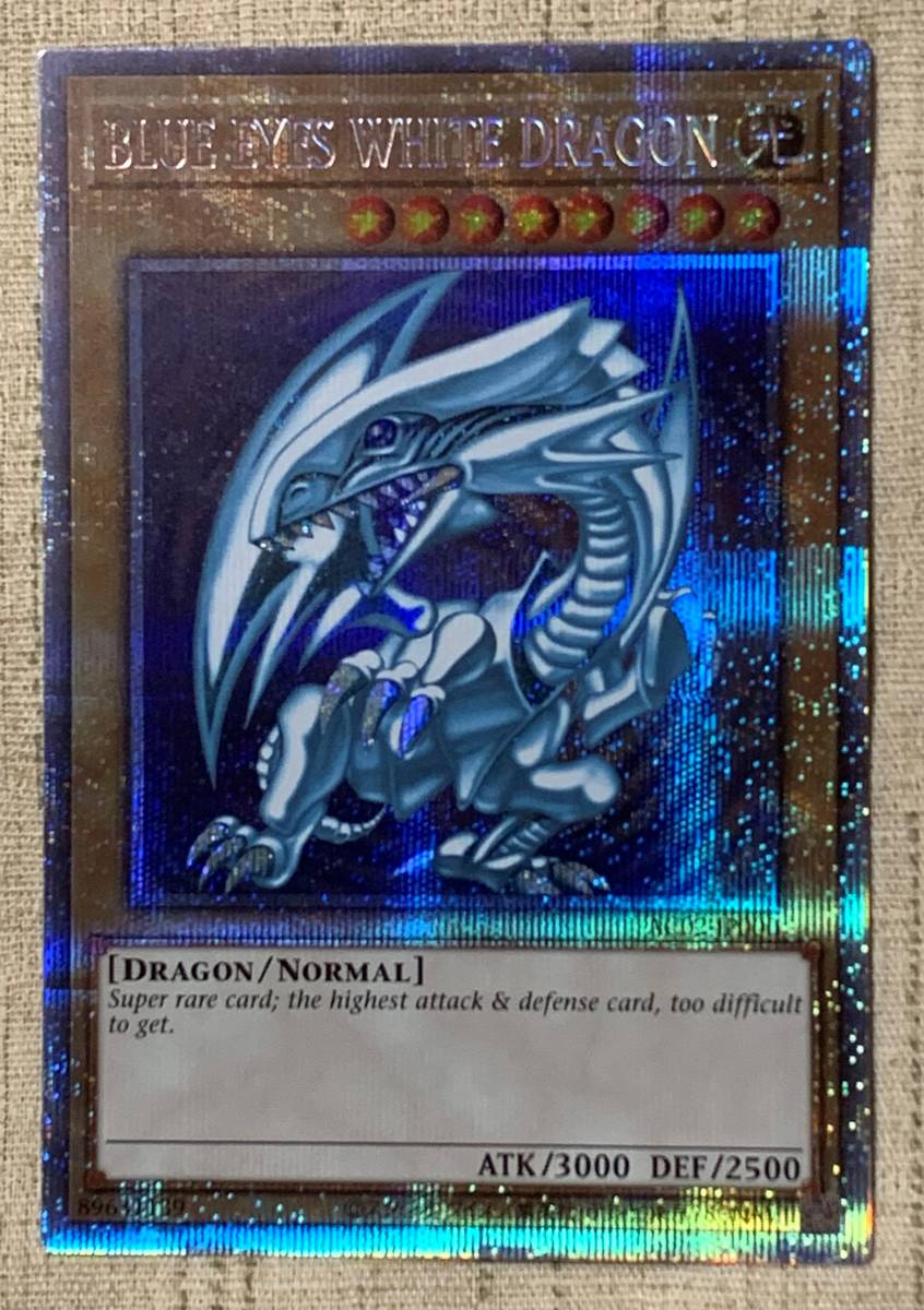 高評価なギフト 遊戯王 BLUE EYES WHITE DRAGON 青眼の白龍 英語