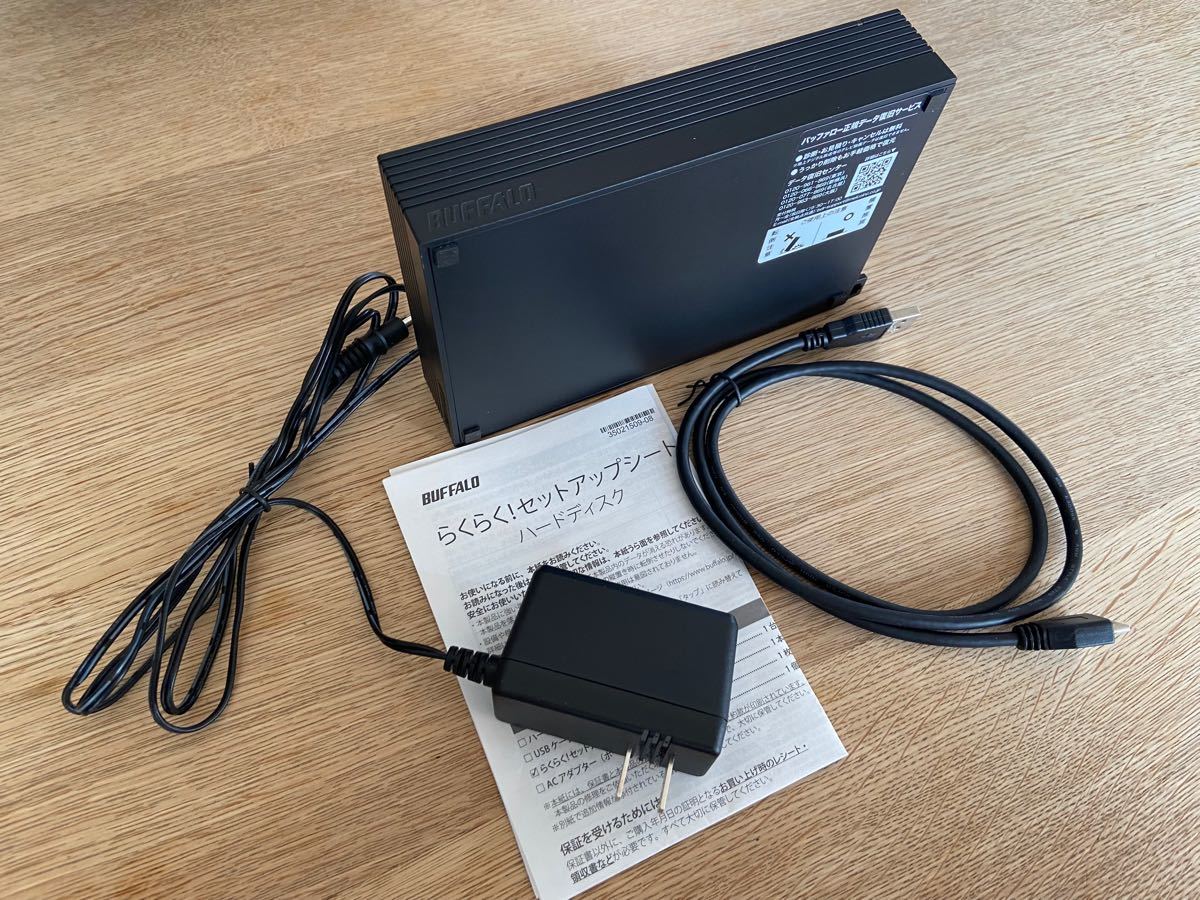 BUFFALO 外付HDD HD-EDS6U3-BC 6TB | monsterdog.com.br