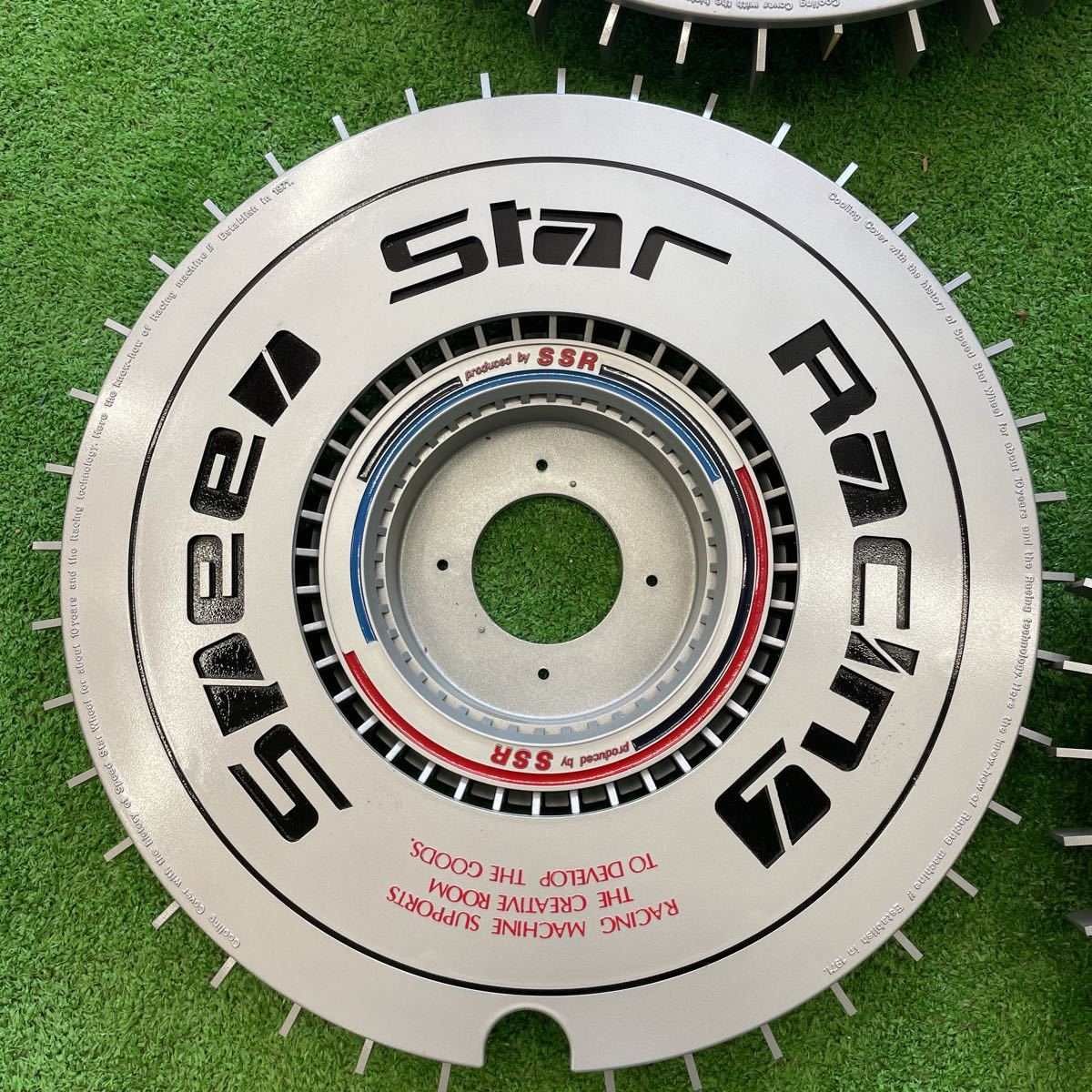 22、SSR スピードスターレーシング ホイールカバー 4枚セット 希少