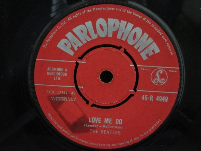 7インチ☆BEATLES☆Love Me Do UK Red Parlophon-