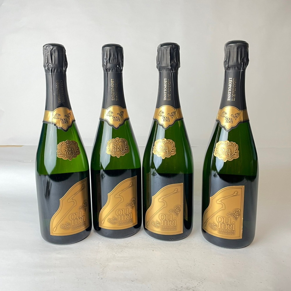 未使用品】 Soumei ソウメイ ブリュット シャンパン 750ml 12.5% 4本