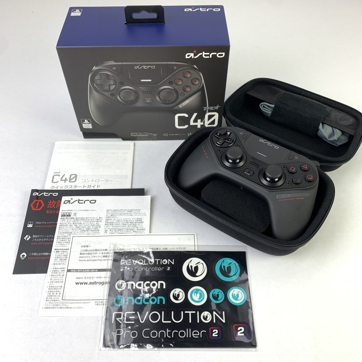 贈答品 astro アストロ C40 TR コントローラー PS4 ecousarecycling.com