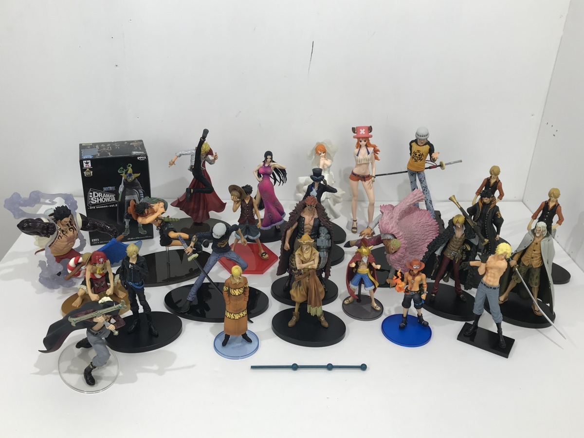 現状品】(1)☆まとめ売り ☆ワンピース フィギュアセット ☆ルフィ