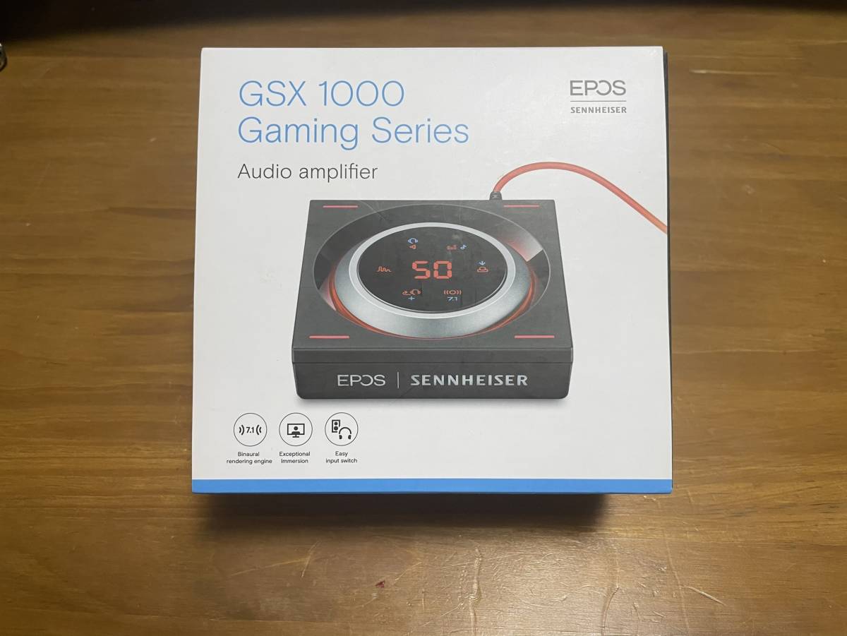 ゼンハイザー SENNHEISER GSX 1000 ゲーミング PC オーディオアンプ