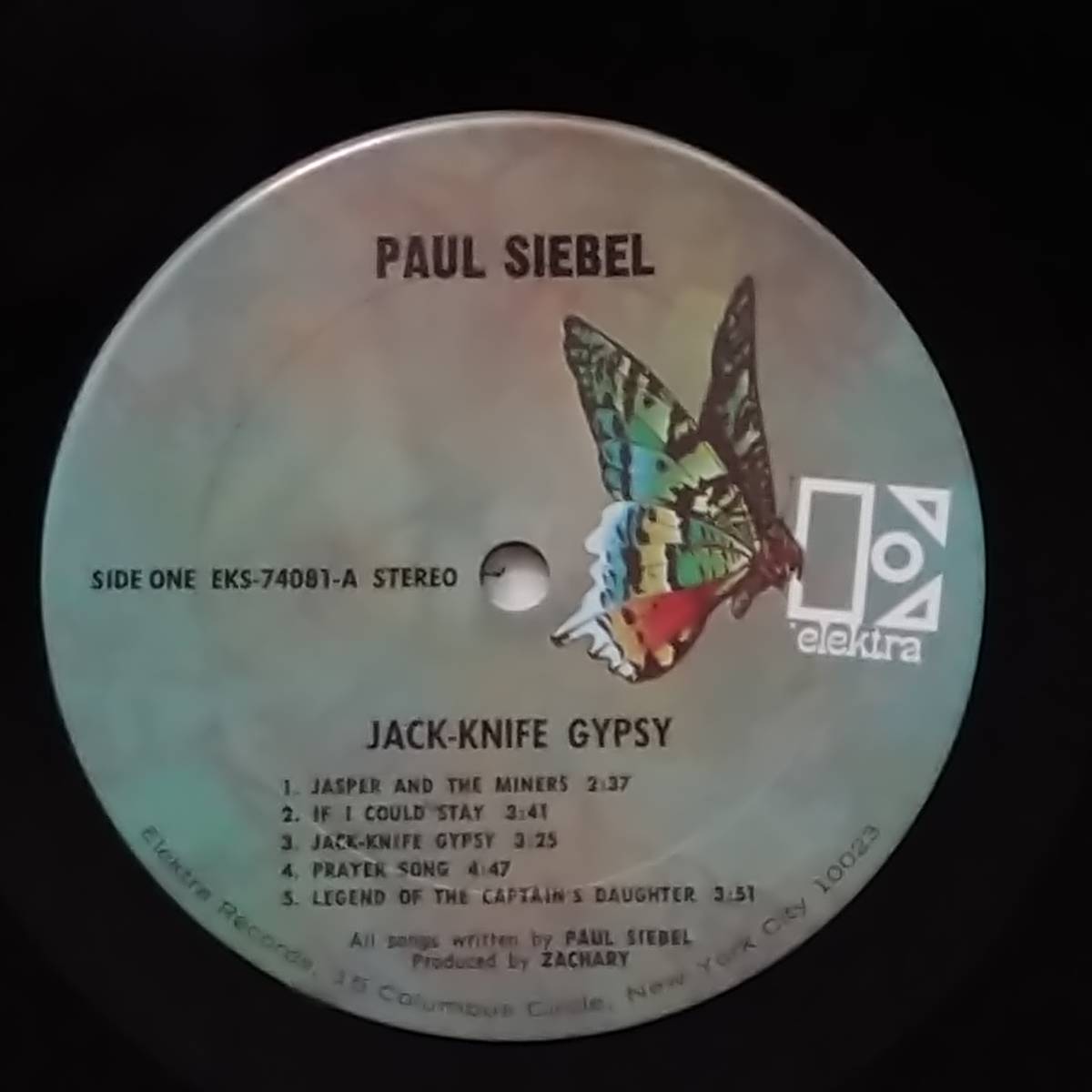 PAUL SIEBEL / JACK-KNIFE GYPSY (Clarence White,David Grisman,Bernie Leadon,Richard Greene)_画像4