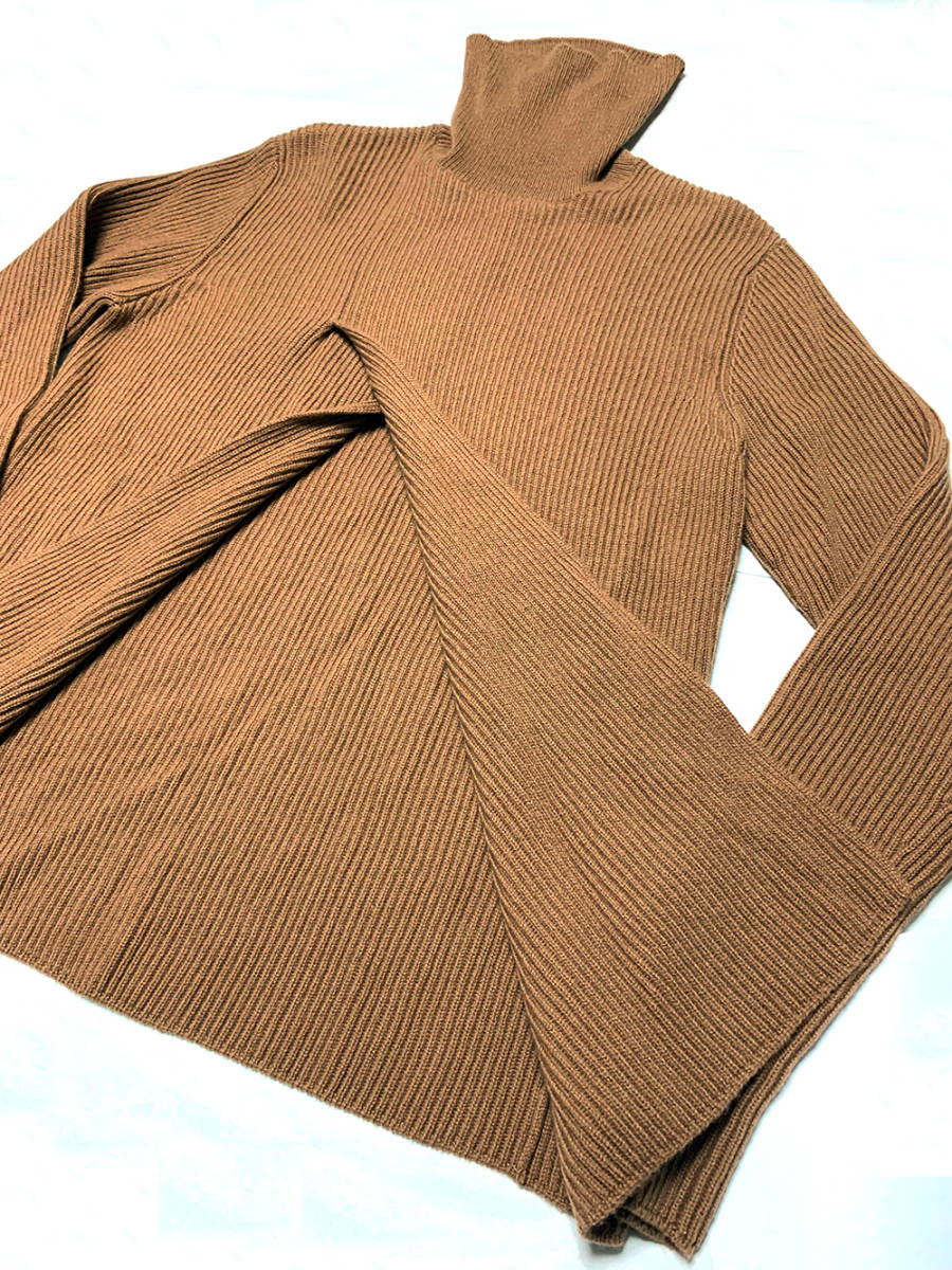ルイヴィトン 18AW カシミヤ×ビキューナ ニット セーター XS ブラウン