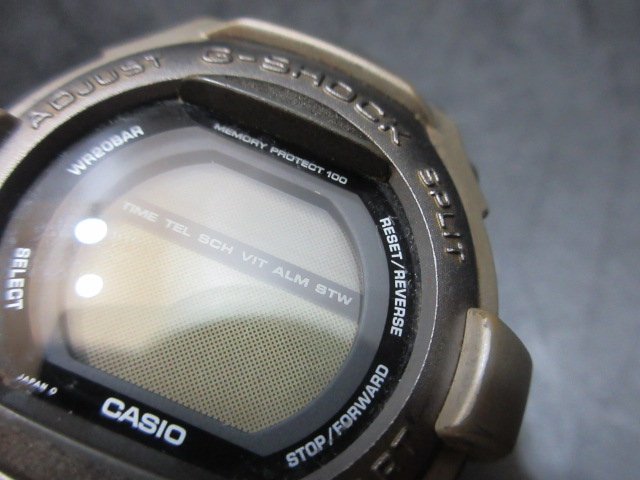 3　G-SHOCK　G-COOL　MEMORY　PROTECT　100　GT-000　ジャンク_画像3