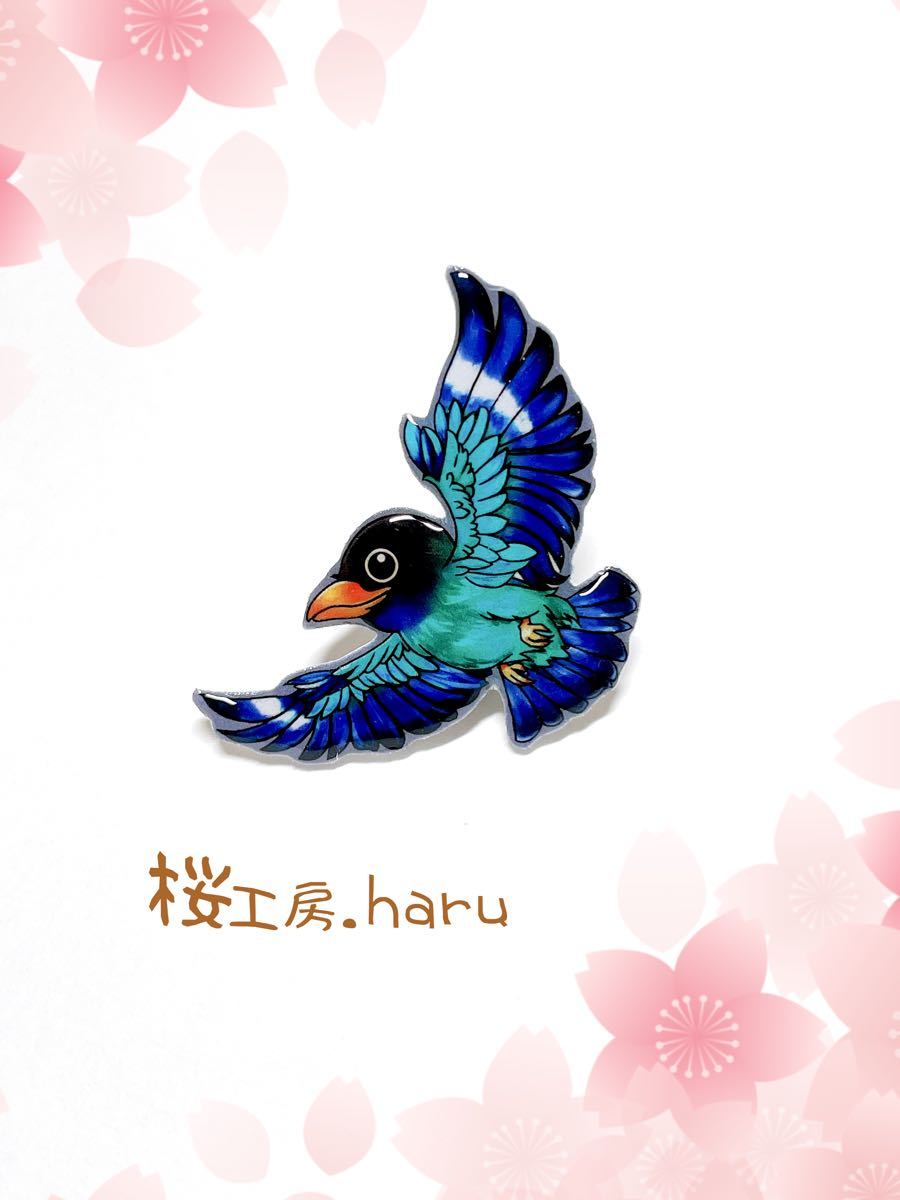 ブッポウソウ ピンバッジ 野鳥ピンバッジ|Yahoo!フリマ(旧 ブッポウソウ ピンバッジ 野鳥ピンバッジ|Yahoo!フリマ(旧
