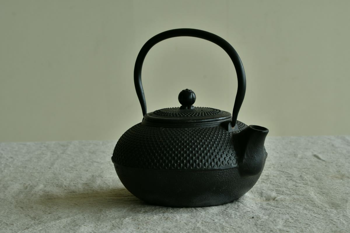 美品】鉄瓶 南部鉄瓶 あられ 無銘 煎茶道具 | contifarma.pe