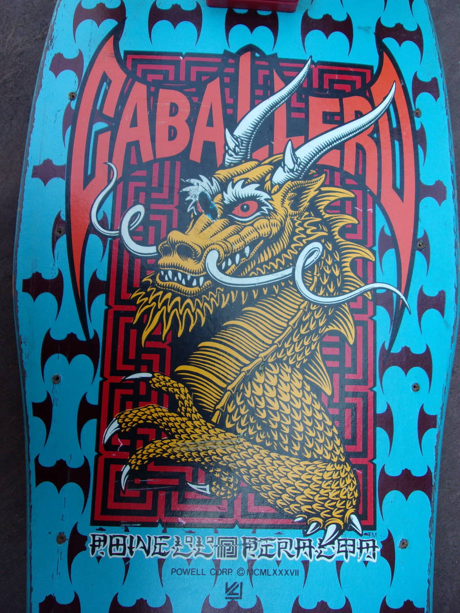 80's POWELL PERALTA CABALLERO スケートボード パウエル キャバレロ