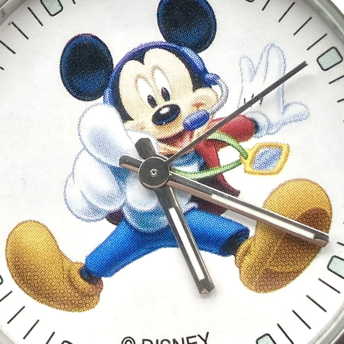 美品！ミッキーマウス Disney クォーツ 3針 電池交換済 Mickey Mouse
