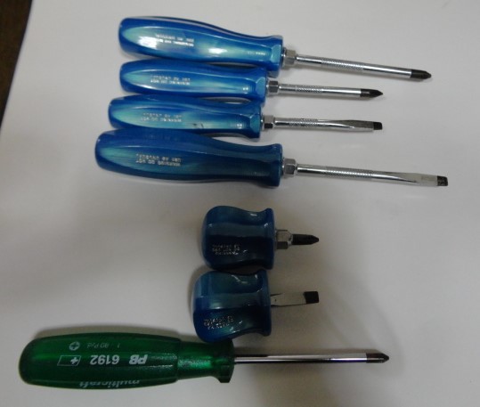 MAC TOOLs マックツール ドライバーセット 6本 青 MAC TOOLs マックツール ドライバーセット 6本 青
