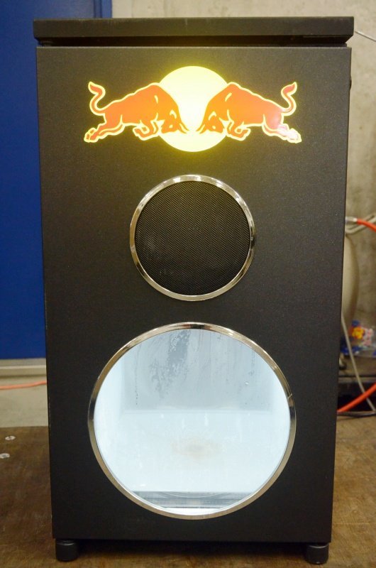 RED BULL JAPAN 小型冷蔵庫 冷蔵ショーケース 【前後両開きドア RED BULL JAPAN 小型冷蔵庫 冷蔵ショーケース 【前後両開きドア