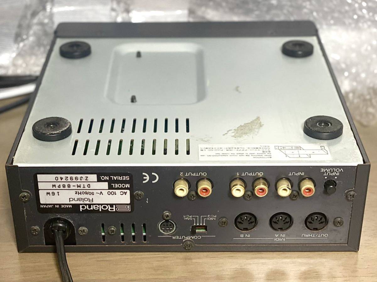 ★軽メンテ済★「SC-88Pro」 (Roland SOUND Canvas) MIDI音源モジュール 通称 ハチプロ 8Pro GM GS規格対応機種 SC-55 SC-88 上位互換機種