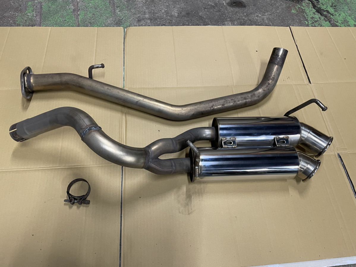 Bluefinスズキ ジムニー JA11 SUS 砲弾マフラー 7SFr7LQ6G7