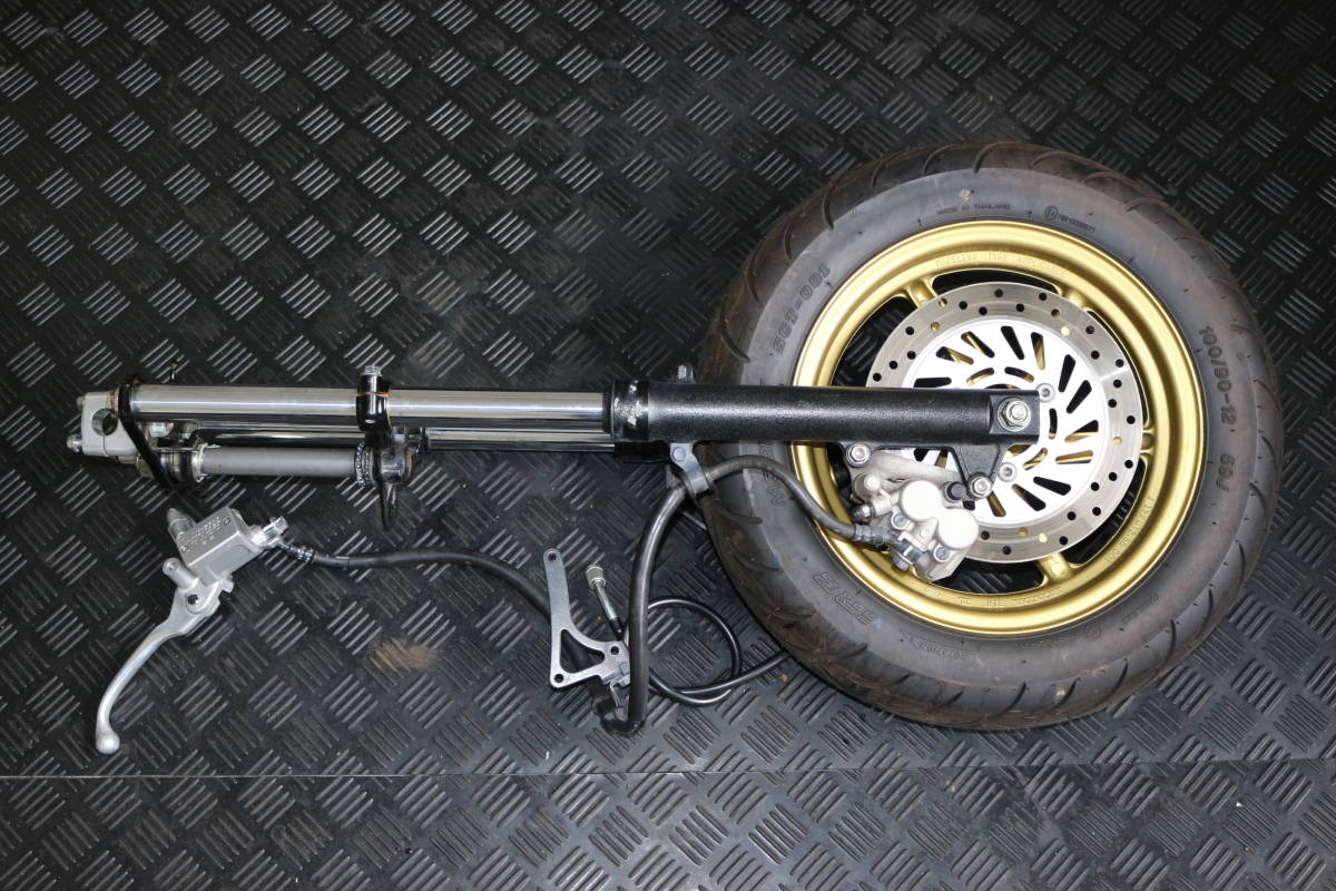 HONDA APE エイプ100 HC13 純正 ノーマル フロントフォーク ホイール