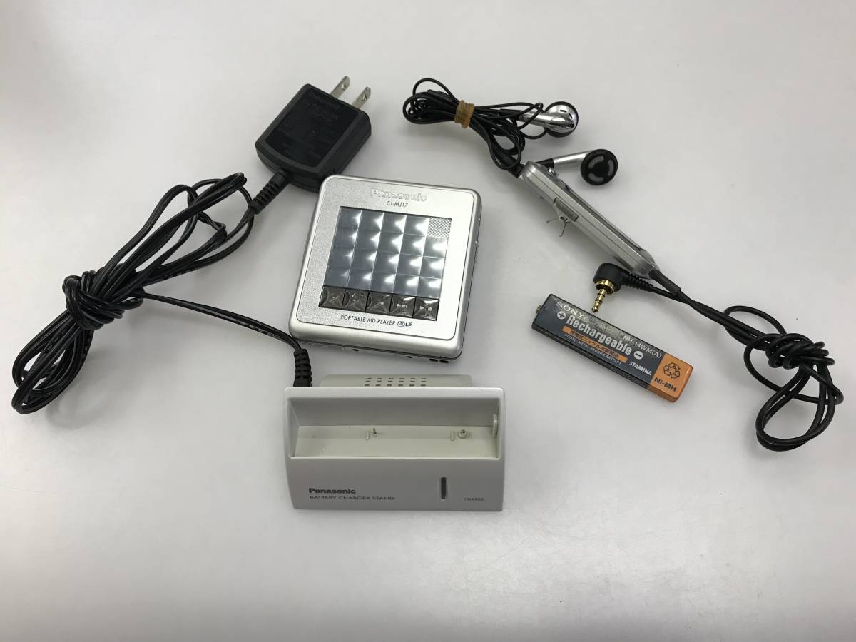 Panasonic ポータブルMDプレイヤー SJ-MJ17 品B-4492