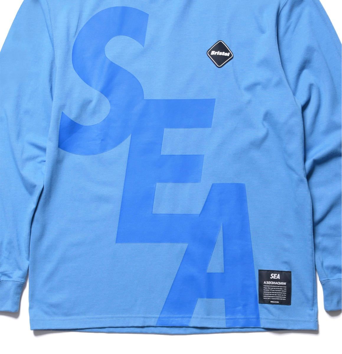 BRISTOL SEA L/S EMBLEM TEE Lサイズ Tシャツ/カットソー(七分/長袖) 【限定セール！】