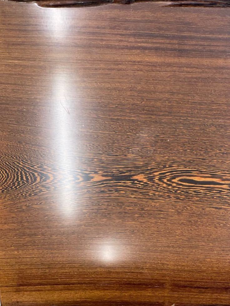 869 【天然木 一枚板】高級木目　ローテーブル 和室　座卓　直接引き取り推奨 ♪_表面