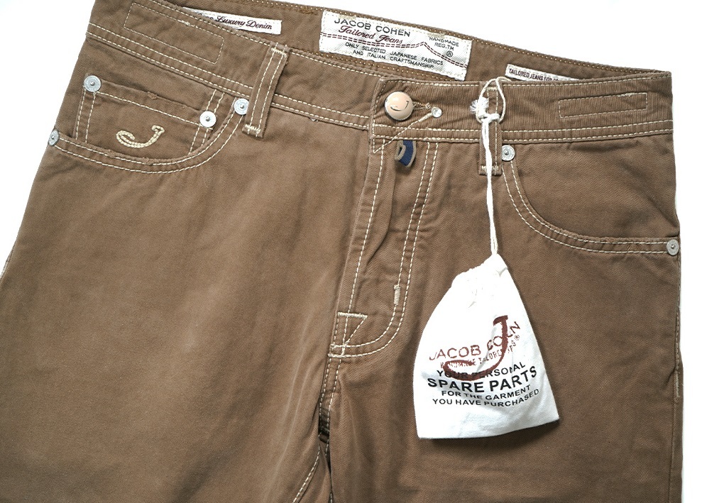 新品6.3万【 JACOB COHEN ヤコブコーエン】ハンドメイド/伊製/J688