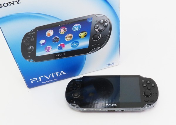 ○【SONY ソニー】PS Vita Wi-Fiモデル+メモリーカード16GB PCH-1000