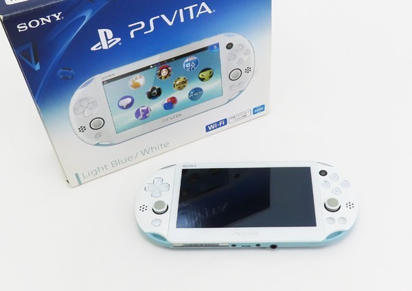 ○【SONY ソニー】PS Vita Wi-Fiモデル + メモリーカード16GB PCH-2000