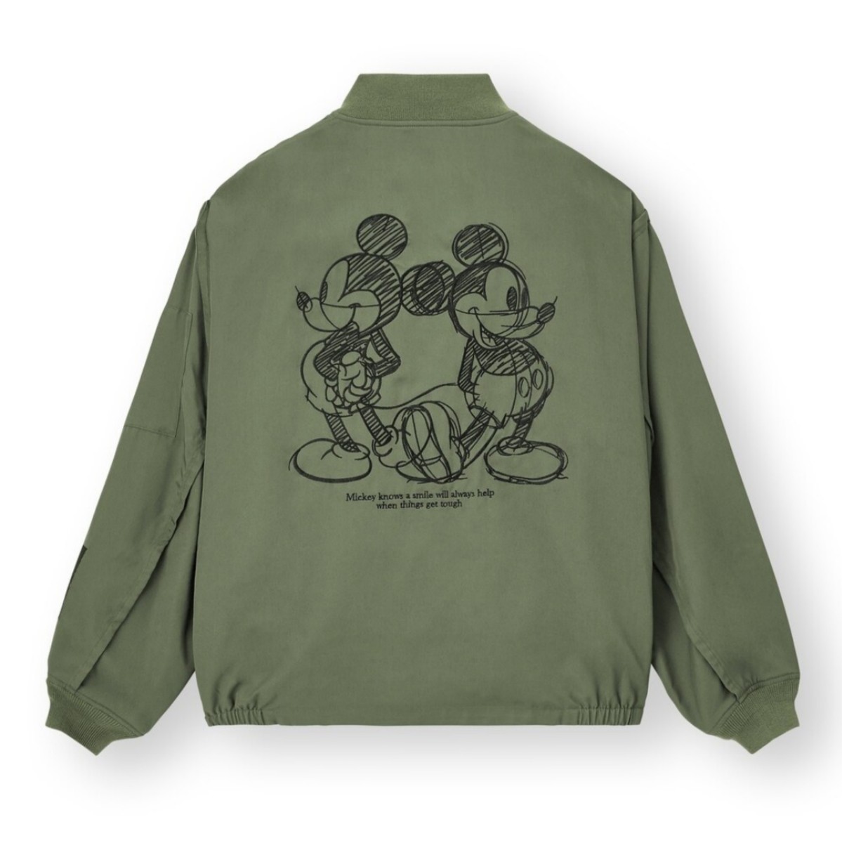GU UNDERCOVER ジーユー アンダーカバー MA-1 Disney コラボ L GU UNDERCOVER ジーユー アンダーカバー MA-1 Disney コラボ L