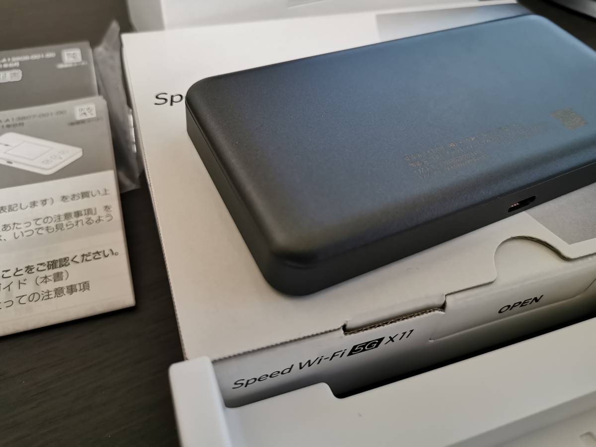 NEC Speed Wi-Fi 5G X11 NAR01 モバイルWi-Fiルーター クレードル付(ルーター)｜売買されたオークション情報