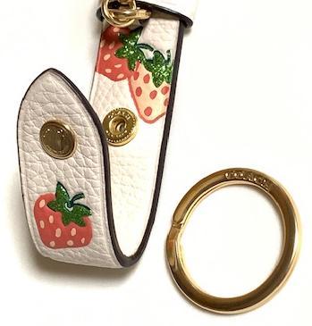 特価 可愛い COACH コーチ ストロベリー いちご TRIGGER SNAP 特価 可愛い COACH コーチ ストロベリー いちご TRIGGER SNAP