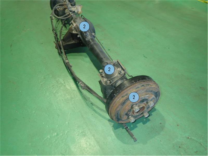  Mitsubishi original Minicab { U62T } rear differential housing MN161810 P81900-22004524