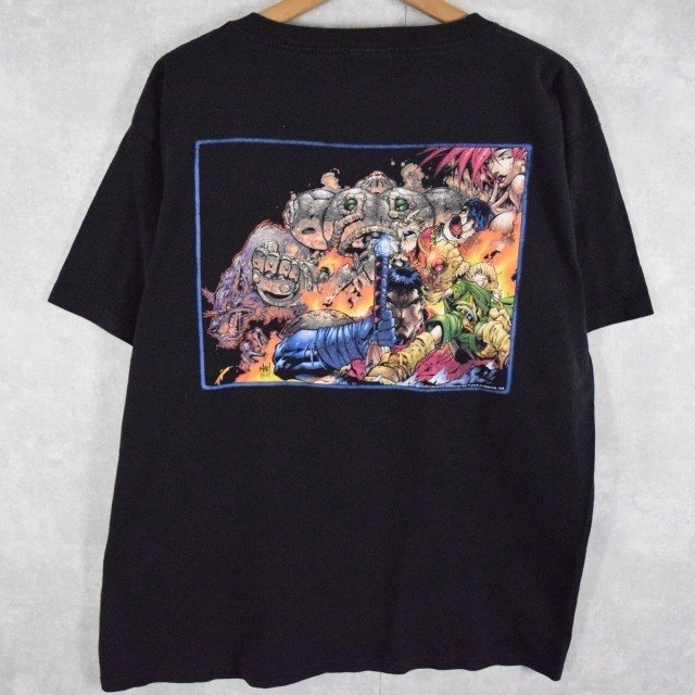 【値下げ対象外】 90's BATTLE CHASERS ゲームTシャツ L バトルチェイサー マイクロソフト プレイステーション ビンテージ 古着