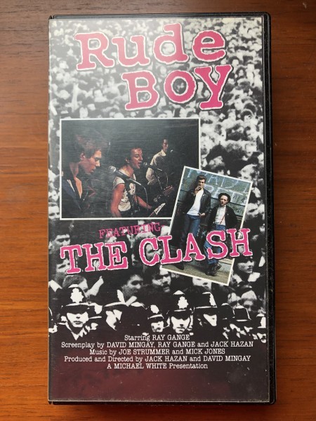  valuable!1980 year *THE CLASH The * crash RUDEBOY Roo do Boy punk PUNK official VHS video Joe -stroke llama - lock ROCK