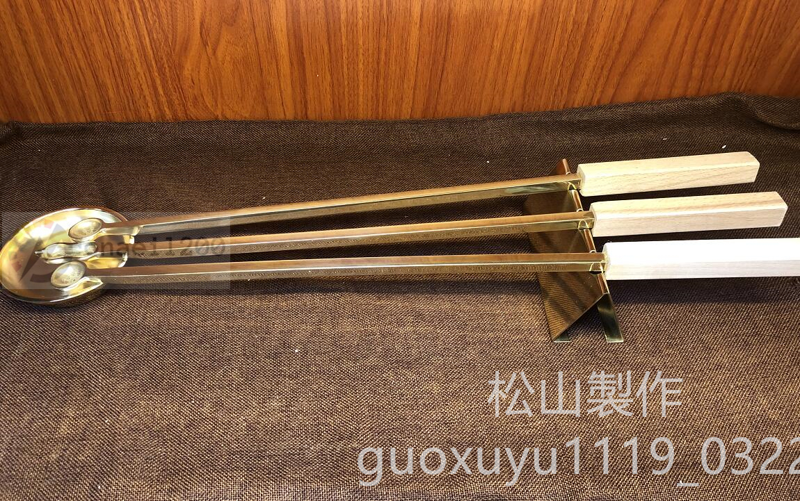 密教法具 寺院用仏具」 護摩さじ5点セット 真鍮製磨き仕上げ 人、 密教法具 寺院用仏具」 護摩さじ5点セット 真鍮製磨き仕上げ 人、