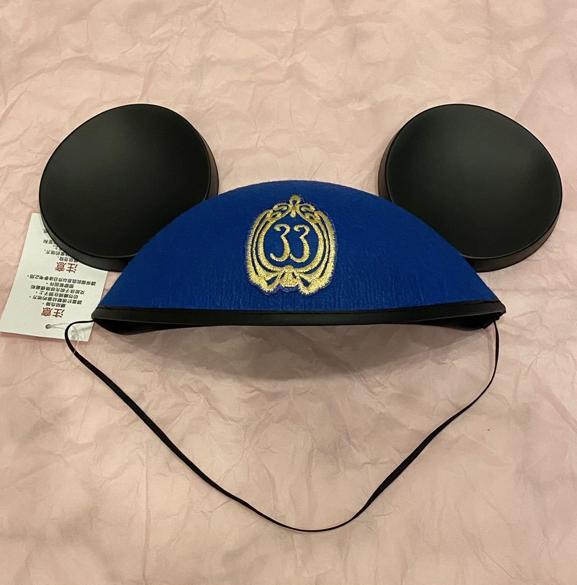 【新品・未使用】ディズニーリゾート　クラブ３３　ミニーカチューシャ＆ミッキーハット　Disney　Resort　Club33_画像2