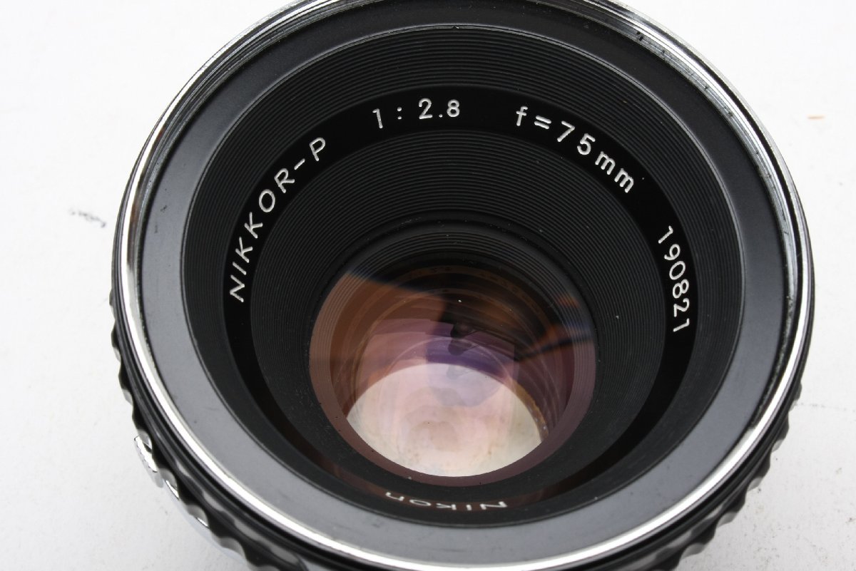 5495円 ※ Nikon ニコン Nikkor 75mm f2.8 Bronica S S2 ブロニカ 5495円 ※ Nikon ニコン Nikkor 75mm f2.8 Bronica S S2 ブロニカ