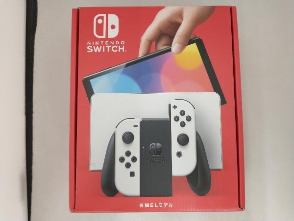 美品] Nintendo Switch(有機ELモデル) Joy-Con(L)/(R) ホワイト ...