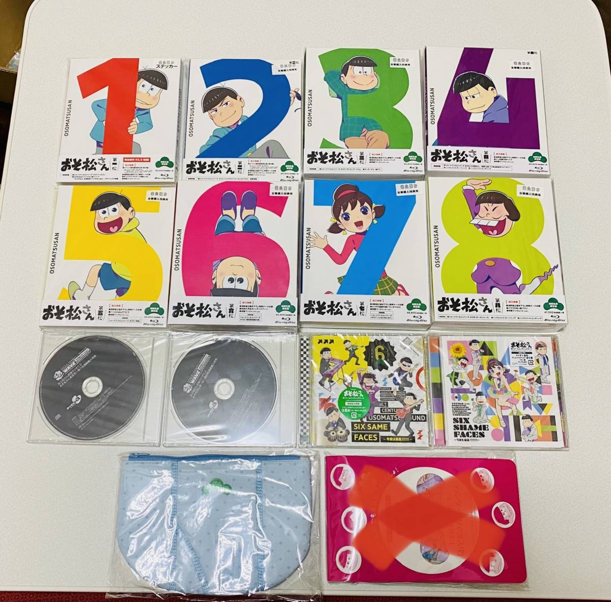 ランキング第1位DVD/ブルーレイおそ松さん 第一松〜第八松〈初回生産限定版〉特典付き cresca.com.br